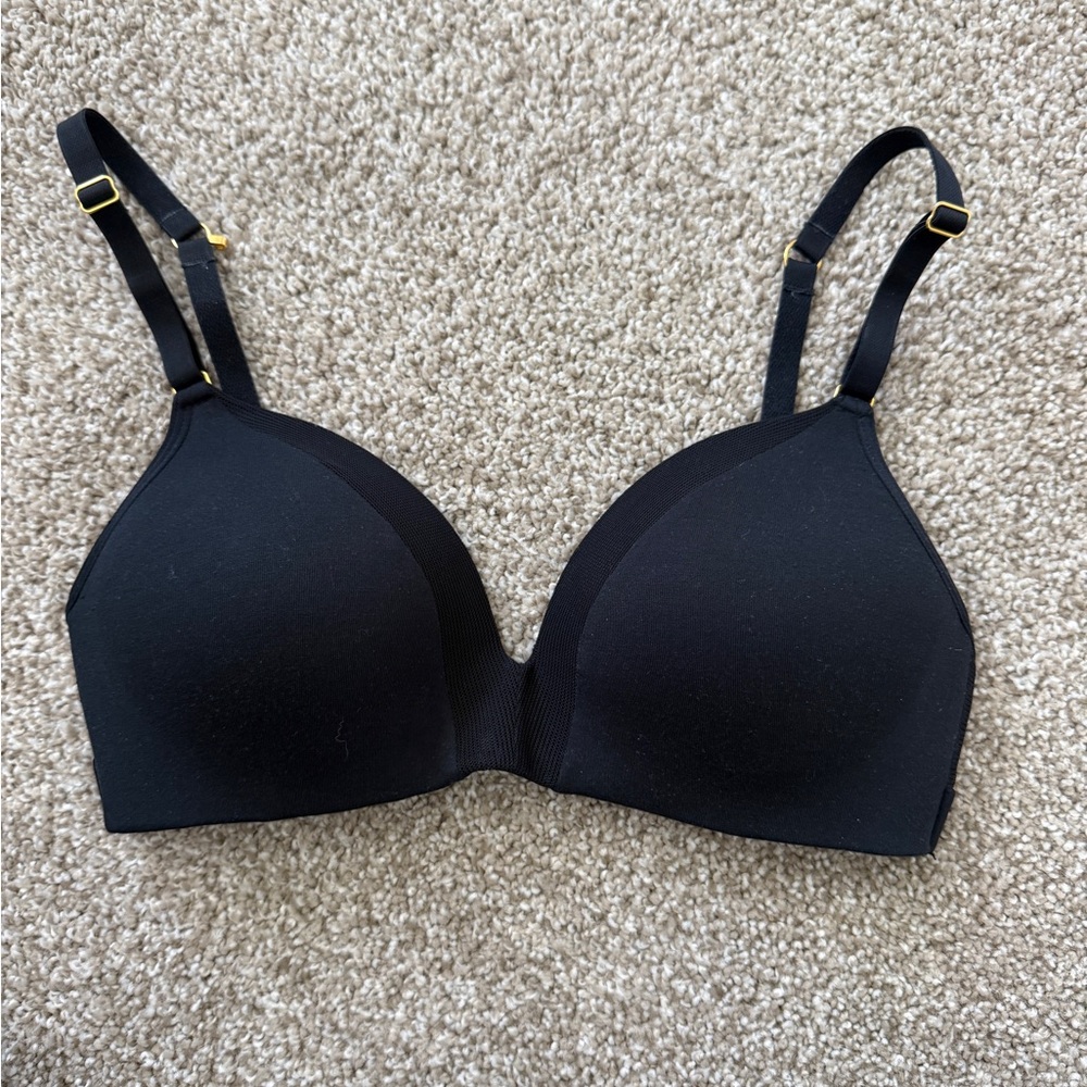 Lively, Black Wireless, Everyday Bra, Size 34C